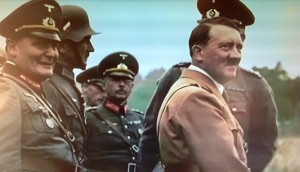 Hitler har ifrågasatts emedan han påstås ha tillgripit kemiska medel.