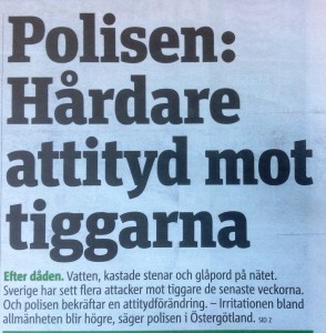 Hög tid att lagstifta mot tiggeri.