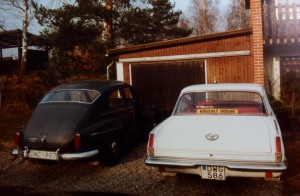 Under några i mitten av 1980-talet ägde jag en Chrysler Valiant 1964 med tryckknappsautomat och den stora sexan.