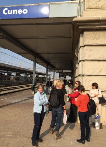 Utflykt till Cuneo, en tågresa om knappt 40 minuter från Limone.